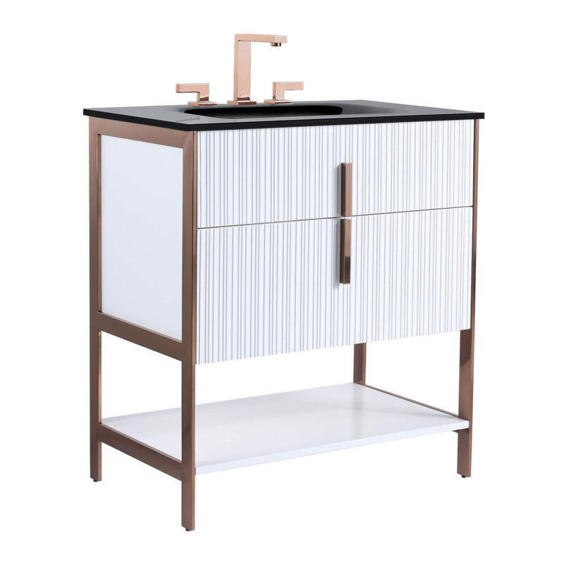 Serenity Vanity - Hardware/ Rose Gold