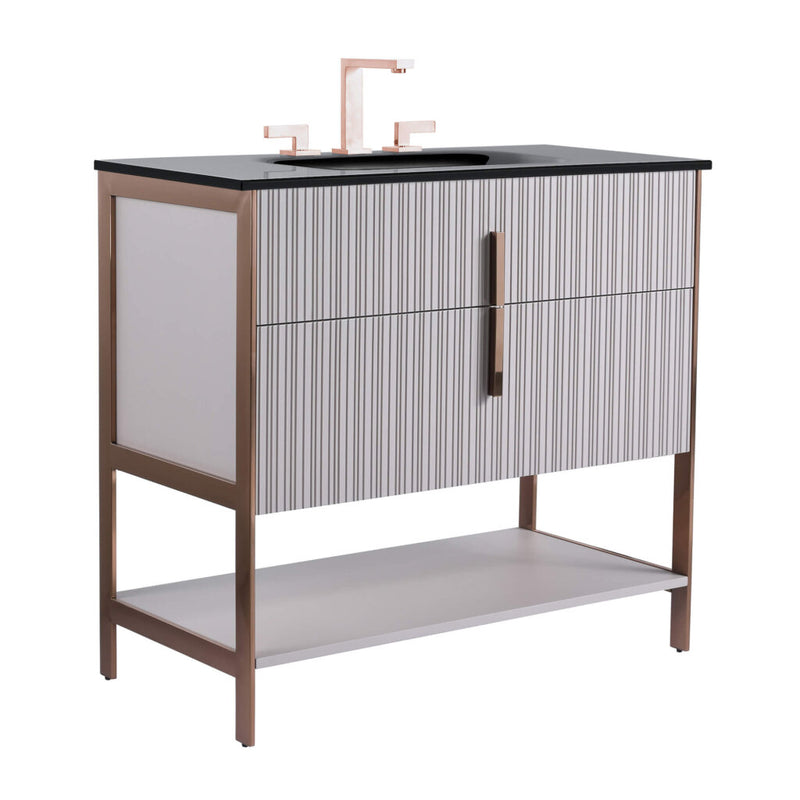 Serenity Vanity - Hardware/ Rose Gold