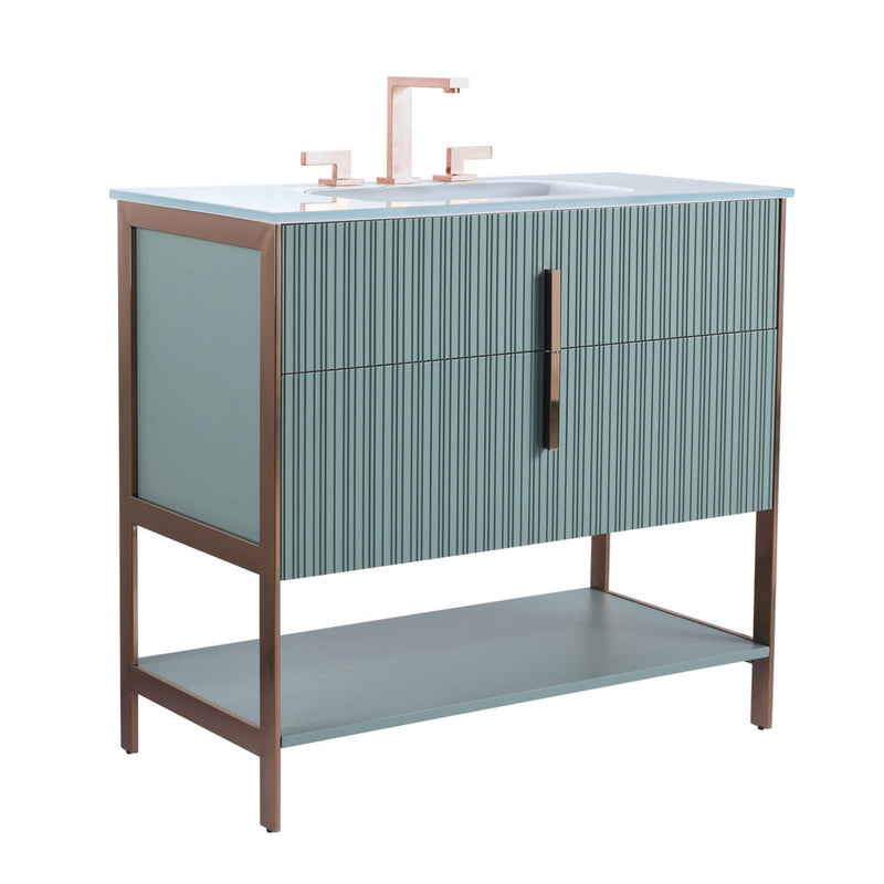 Serenity Vanity - Hardware/ Rose Gold