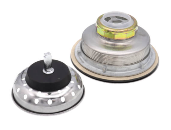 Double Cup Sink Strainer Standard Shank