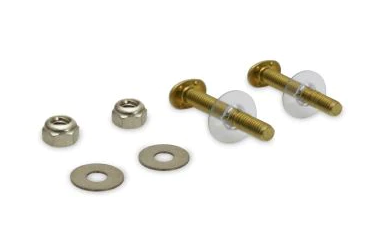 Closet Bolts Solid Brass (2pc)