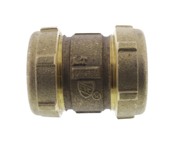Compression Coupling Short Lead Free Brass