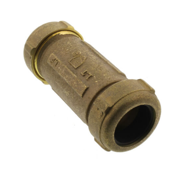 Compression Coupling Long Lead Free Brass