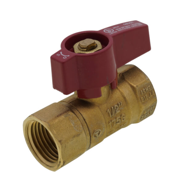 Gas Ball Valve 45 Series FIP x FIP