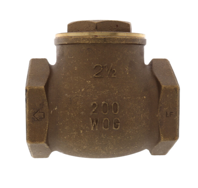 Swing Check Valve 210 Series IPS (Threaded), Lead Free