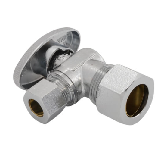 Angle Stop Valve 1/4 Turn L/Free - COMP