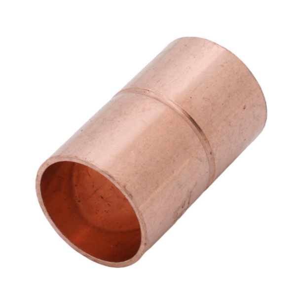Copper Coupling W/ Roll Stop