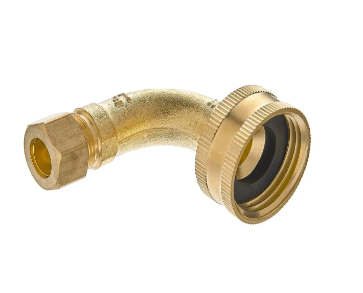 Dishwasher Swivel Elbow 3/8" COMP x 3/4" FM Hose