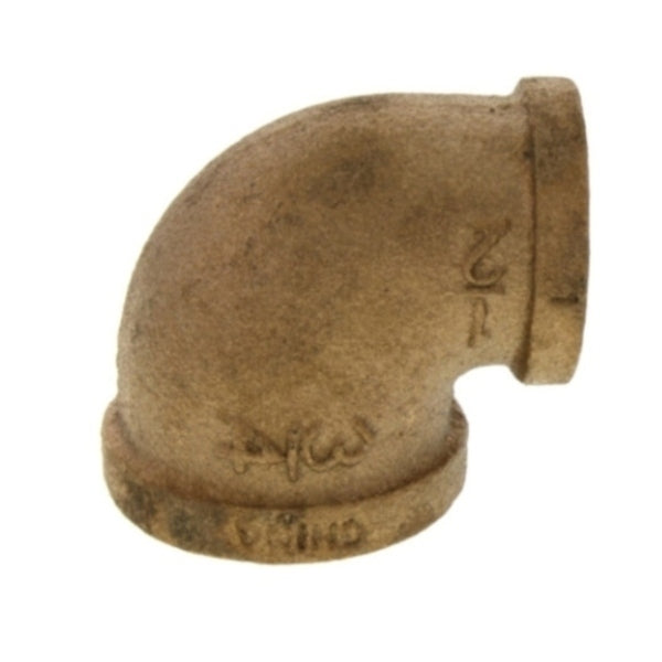 3/4" Base 90° Reducing Brass Elbow (Lead Free)
