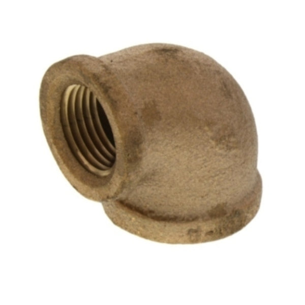 3/4" Base 90° Reducing Brass Elbow (Lead Free)