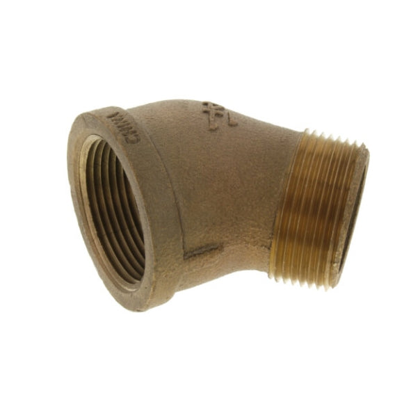 45° Street Elbow Brass, Lead Free (Threaded)