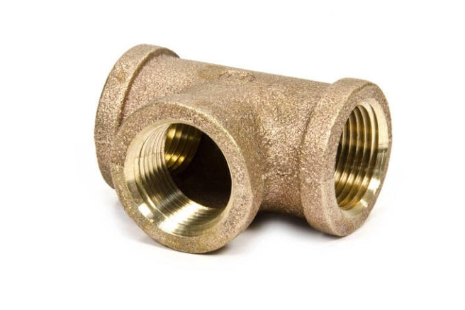 FIP Brass Tee (Lead Free)