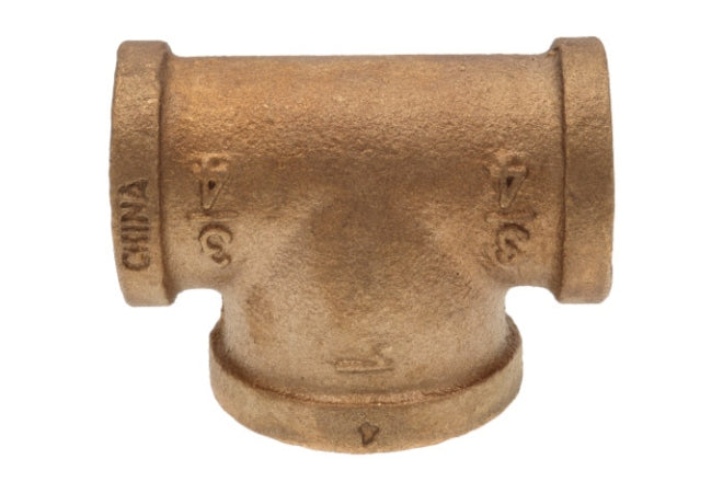 Bull Head Brass Tee (Lead Free)