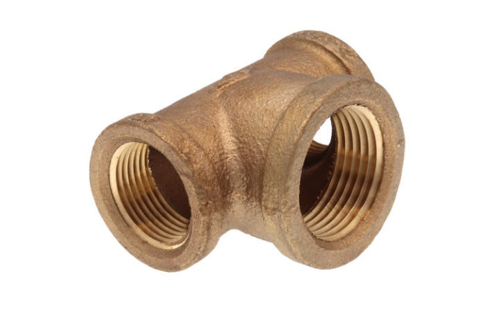 Bull Head Brass Tee (Lead Free)