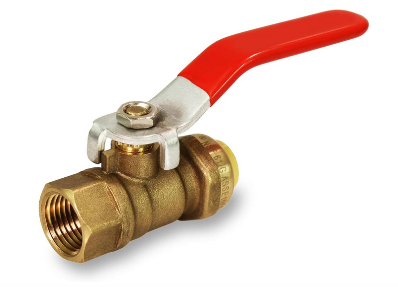 Push X Female Full Port Ball Valve