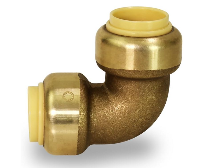 Push lock 90° Elbow