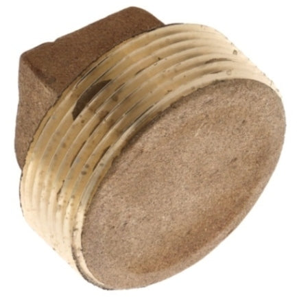 Brass Sq Head Plug Lead Free