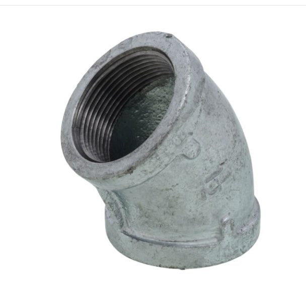 45° Elbow Galvanized