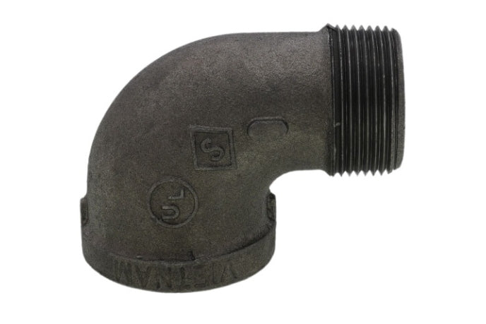 90° Street Elbow Black