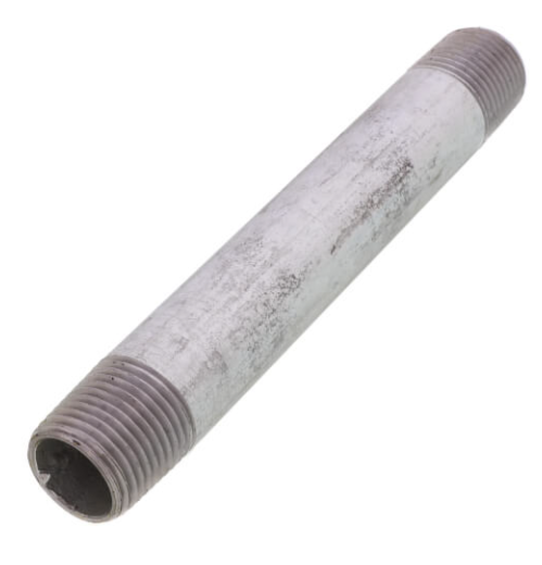 1/2" Diameter Galvanized  Nipple