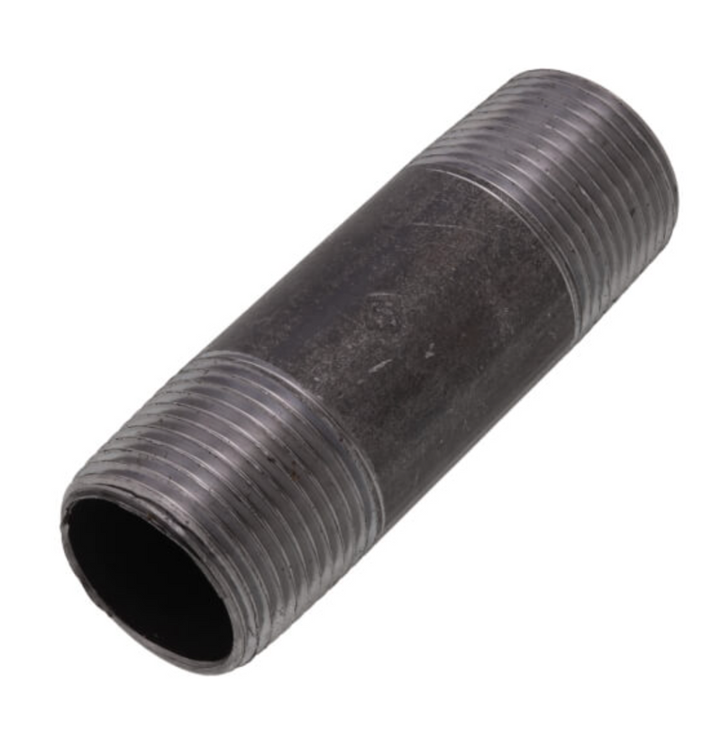 3/4" Diameter Black Nipple