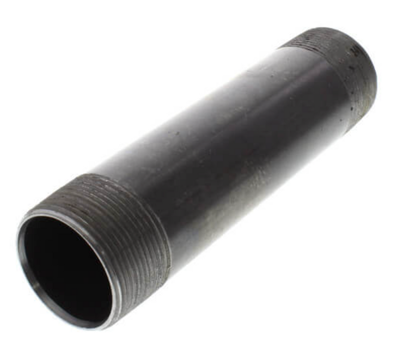 1-1/2" Diameter Black Nipple