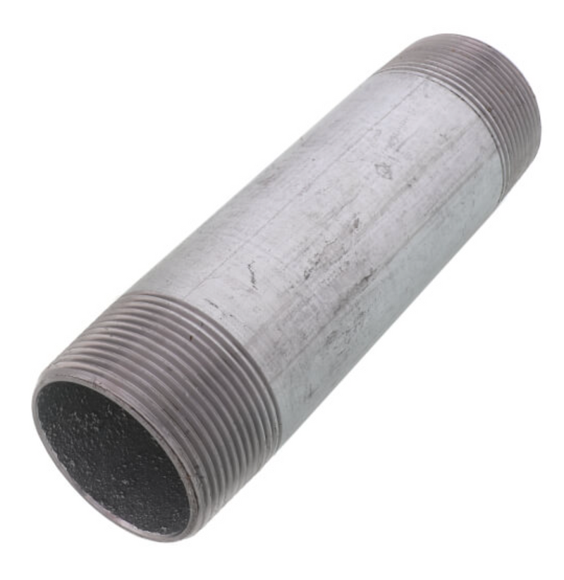 1-1/2" Diameter Galvanized Nipple