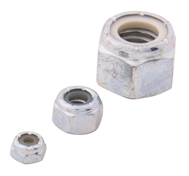 Nylon Lock Nut USS ZP - 100/Pcs