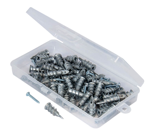 Easy Anchor Kit Zinc Alloy - 50/Pcs