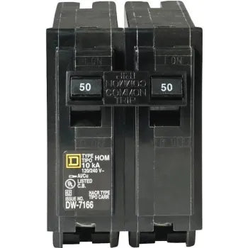 Square D Homeline 50 Amp 2-Pole Circuit Breakerhom250cp