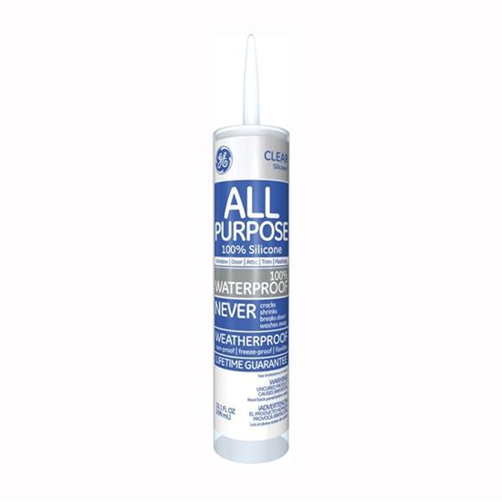 GE 012A 2795576 10.1 OZ CLEAR ALL PURPOSE SILICONE 1 SEALANT