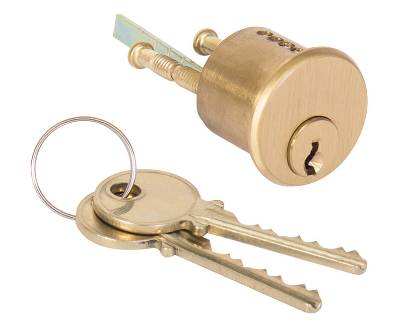 High Security Rim Cylinder With 2 Angle Cut Keys — My Store