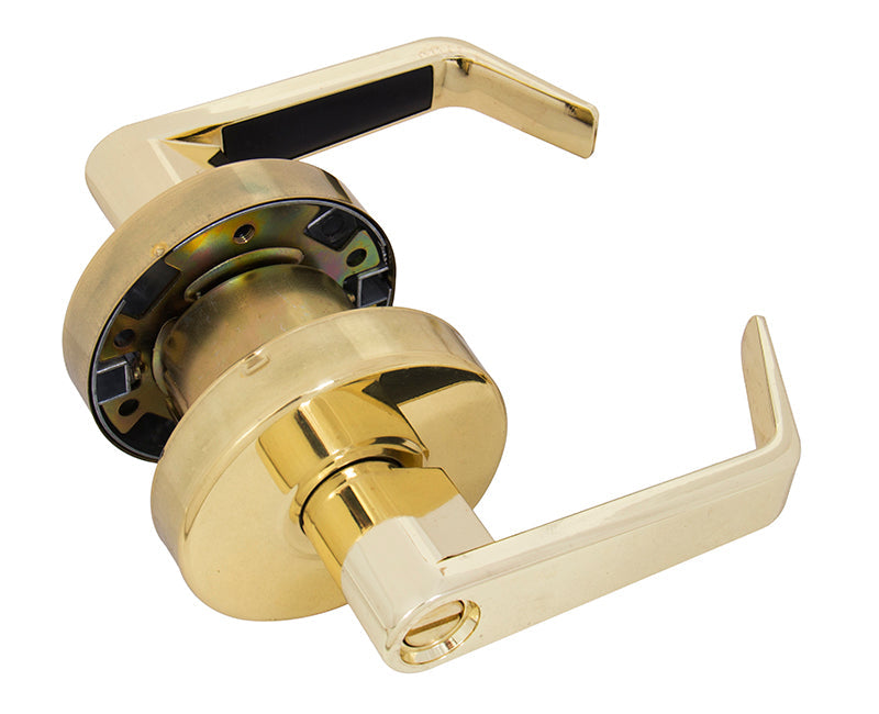 Heavy Duty Grade 2 Cylindrical Privacy Lever Set - US3