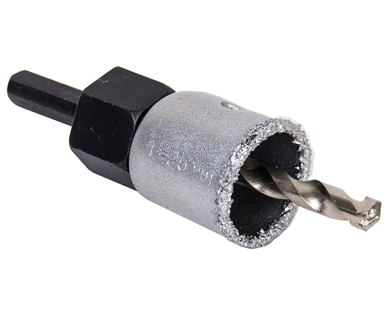 Carbide Grit Holesaw Kit With Mandrel
