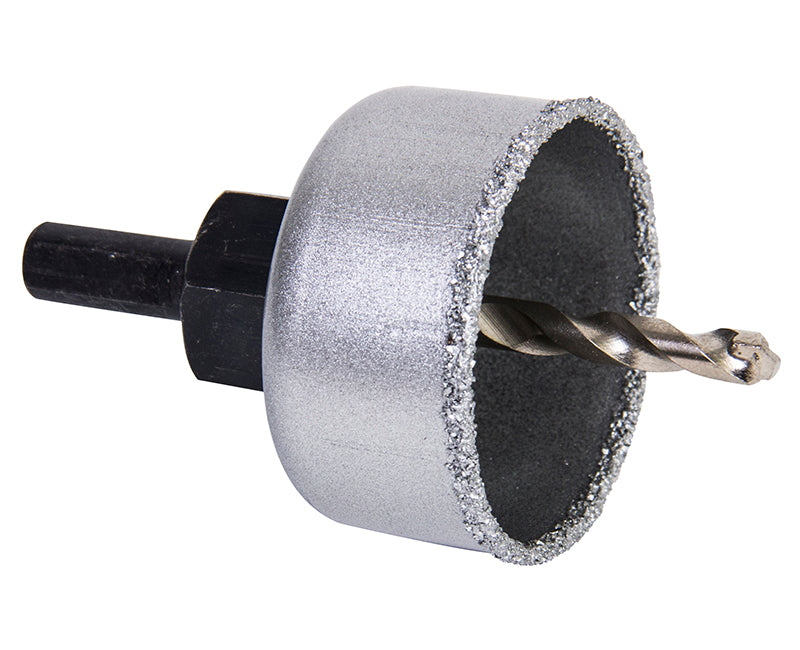 Carbide Grit Holesaw Kit With Mandrel