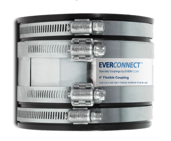 FLEXIBLE PVC SHEAR RING COUPLINGS