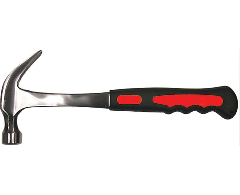 Claw Hammer With Rubber Grip Handle