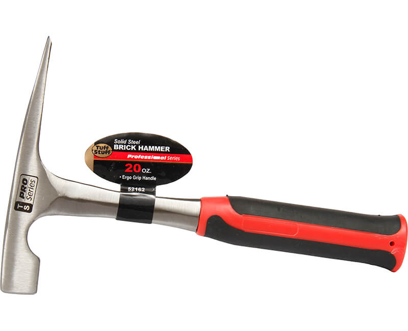 Brick Hammer With Solid Steel Handle
