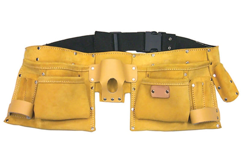 11 Pocket Leather Tool Apron