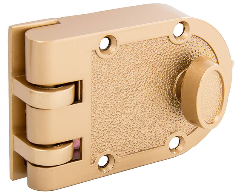 Single Cylinder Jimmyproof Deadlock - Carded