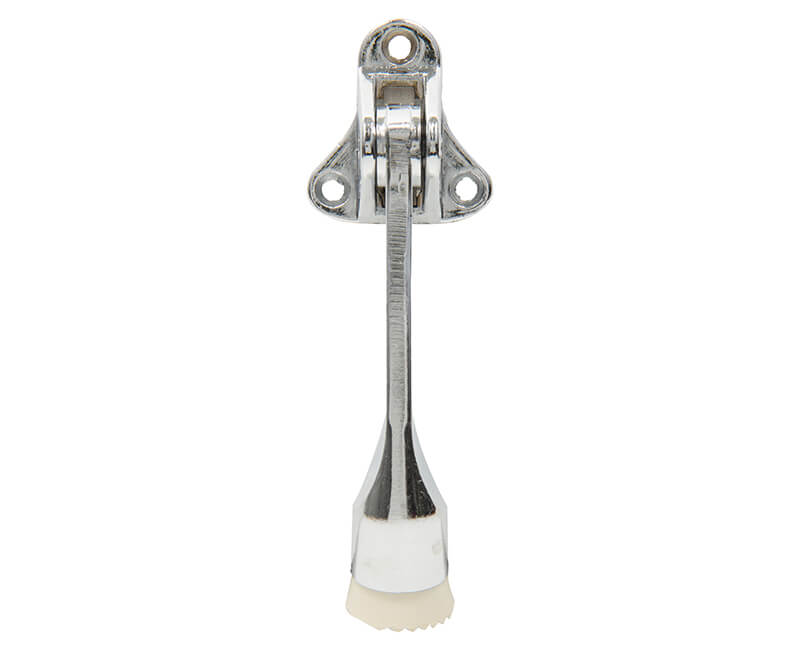 4" Flip down Door Holder - Chrome Plated