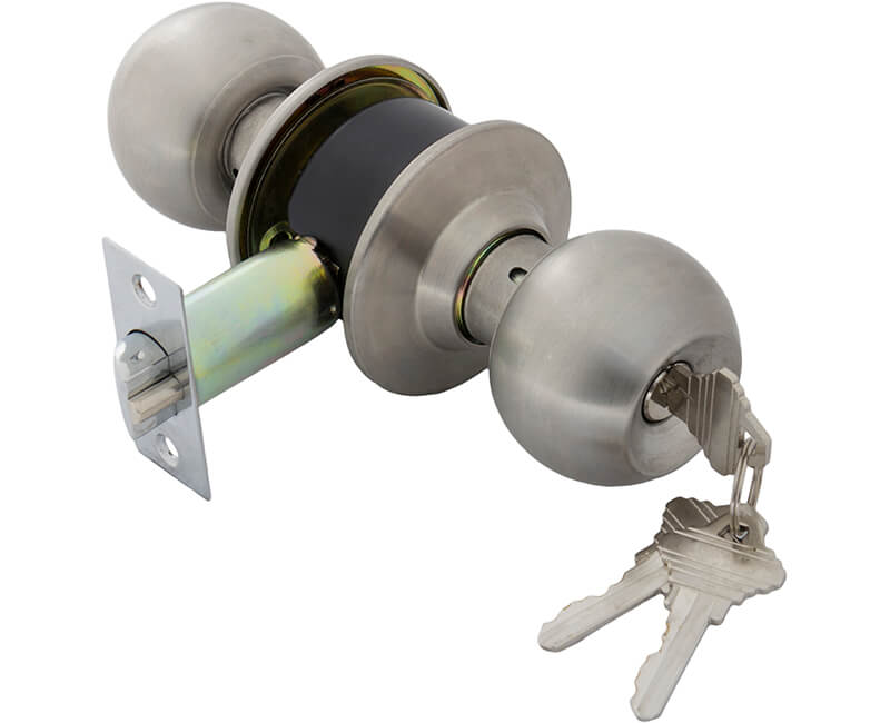 Cylindrical Vestibule Lockset - US3 Boxed