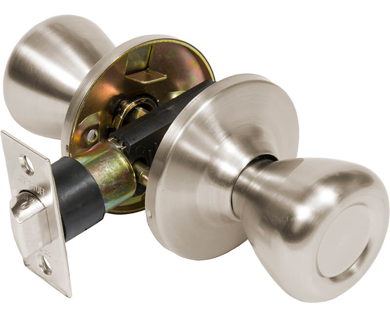 Tulip Knob Passage Lockset - US3 Carded