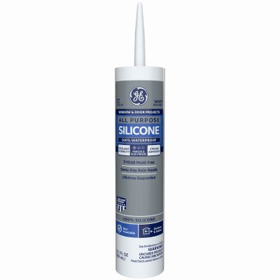 GE 112A 2749483 10.1 OZ WHITE ALL PURPOSE SILICONE 1 SEALANT